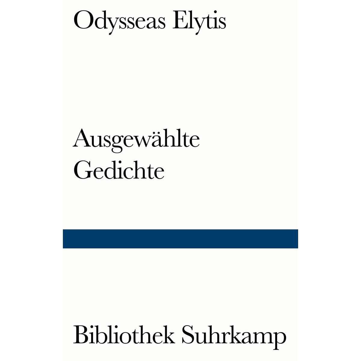 Ausgewählte Gedichte von Suhrkamp Verlag AG