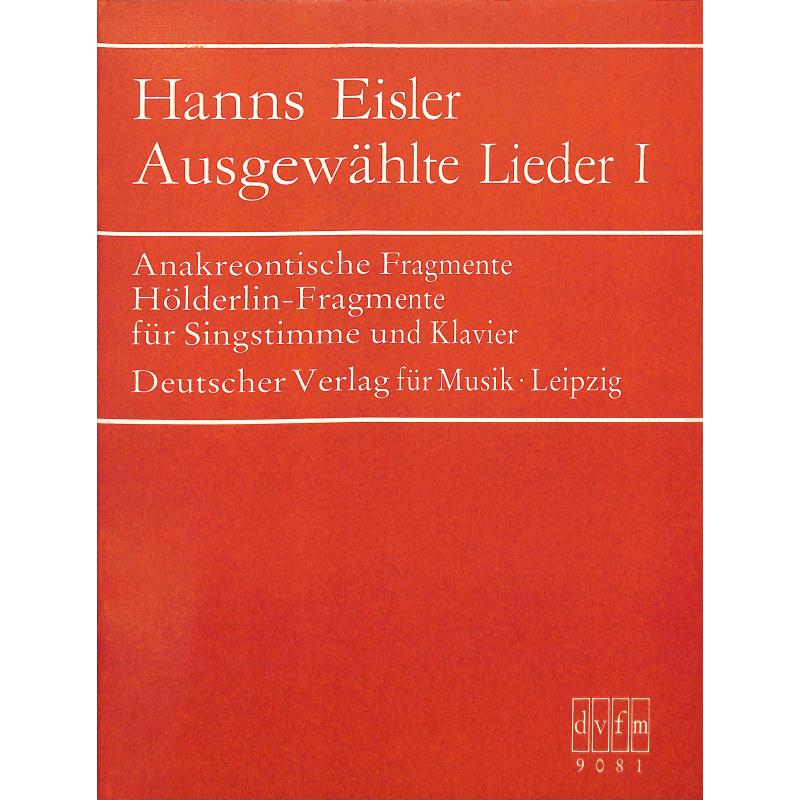 Ausgewählte Lieder 1