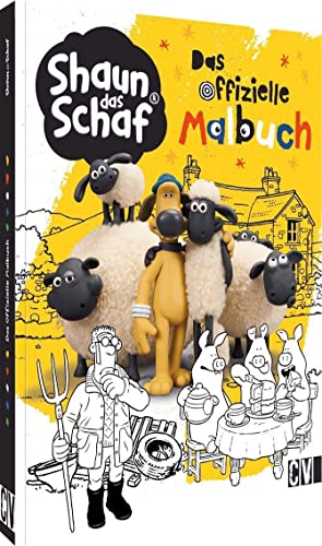 Ausmalbuch – Shaun das Schaf: Das offizielle Malbuch für Erwachsene und Kinder