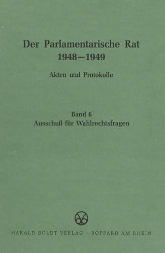 Ausschuß für Wahlrechtsfragen (Der Parlamentarische Rat 1948-1949)