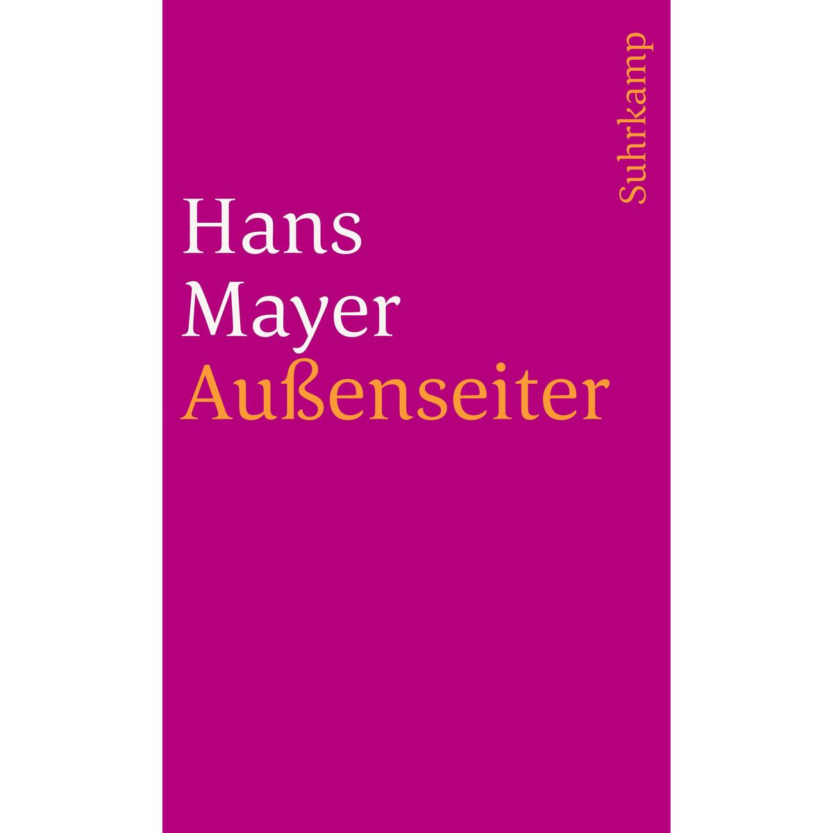 Außenseiter Außenseiter von Suhrkamp Verlag