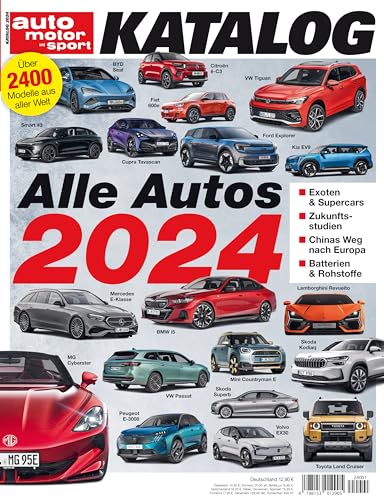 Auto-Katalog 2024 von Motorbuch