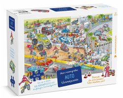 Mein riesengroßes Auto Wimmelpuzzle (Kinderpuzzle) von Wimmelbuchverlag