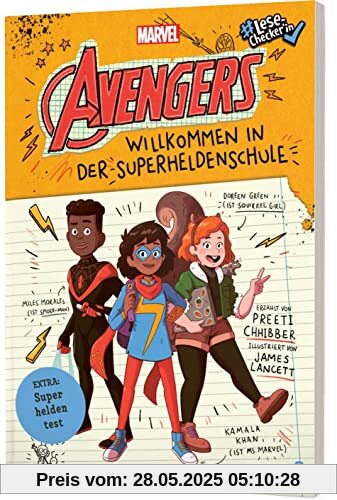 Avengers 1: Willkommen in der Superheldenschule: Eine Original-Marvel-Geschichte - #LeseChecker*in (1)