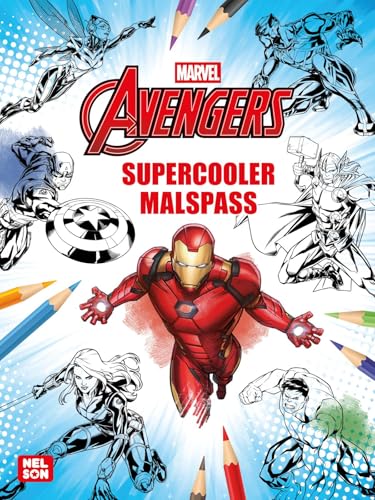Avengers: Supercooler Malspaß (MARVEL) von Nelson