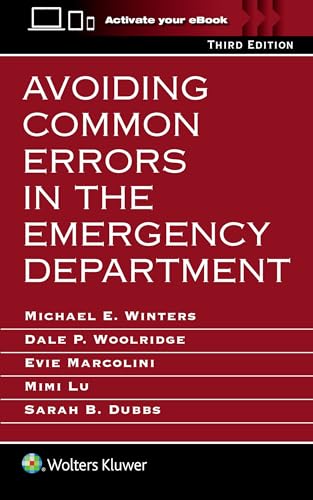 Avoiding Common Errors in the Emergency Department von Lippincott Williams&Wilki