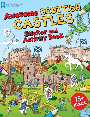 Awesome Scottish Castles: Sticker and Activity Book (Super Scotland)