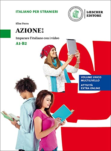 Azione! A1-B2 - Edizione ibrida: Imparare l’italiano con i video. Libro dello studente e degli esercizi + codice di accesso al libro in digitale sul sito imparosulweb.eu (36 mesi) Azione! A1-B2 - Edizione ibrida: Imparare l’italiano con i video. Libro dello studente e degli esercizi + codice di accesso al libro in digitale sul sito imparosulweb.eu (36 mesi) von Klett