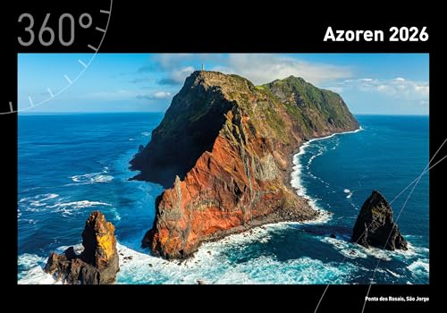 Azoren Premiumkalender 2026 (360° Premiumkalender 2026: Format 50 x 35 cm) von 360° medien