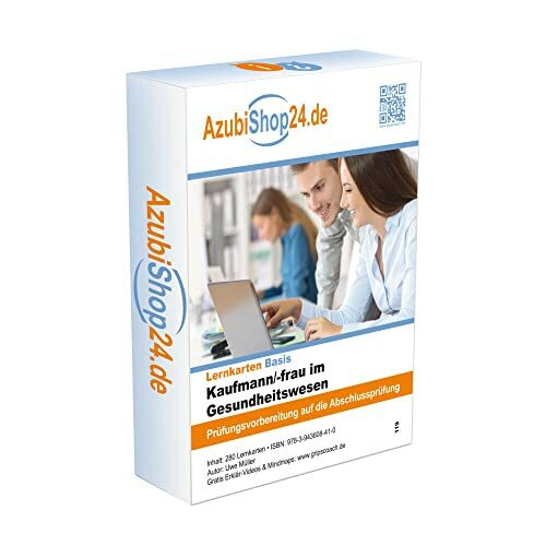 AzubiShop24.de Basis-Lernkarten Kaufmann im Gesundheitswesen: Prüfungsvorbereitung auf die Abs...