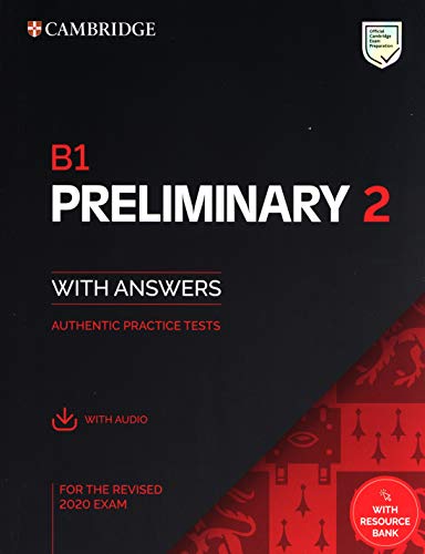 B1 Preliminary 2. Practice Tests with Answers and Audio: Authentic Practice Tests (Pet Practice Tests) von Cambridge English