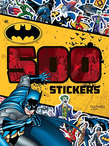 BATMAN - 500 stickers von HACHETTE JEUN.