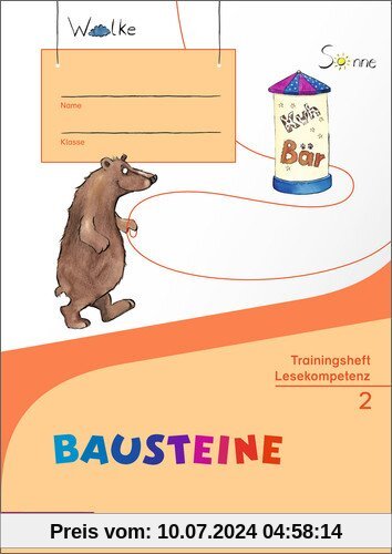 BAUSTEINE Lesebuch - Ausgabe 2014: Trainingsheft Lesekompetenz 2