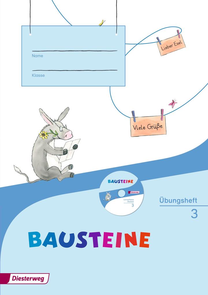 BAUSTEINE Sprachbuch 3. Übungsheft 3 mit CD-ROM von Diesterweg Moritz