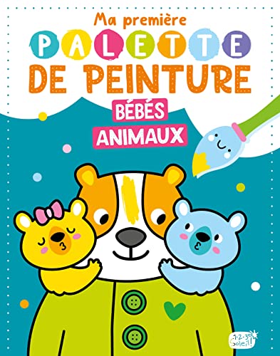 BÉBÉS ANIMAUX: Avec 1 pinceau