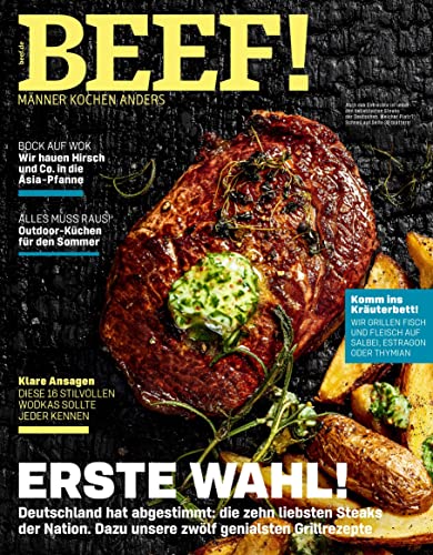 BEEF! Nr. 75 (3/2023): Männer kochen anders von Südwest Verlag