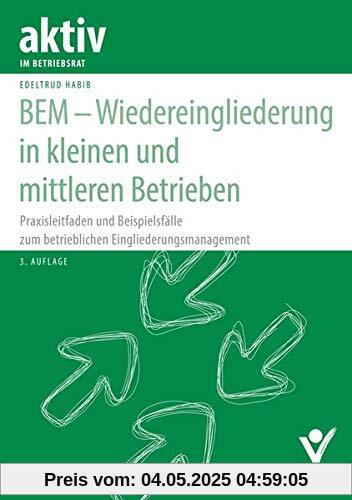 BEM – Wiedereingliederung in kleinen und mittleren Betrieben: Praxisleitfaden und Beispielsfälle zum betrieblichen Eingliederungsmanagement (aktiv im Betriebsrat)
