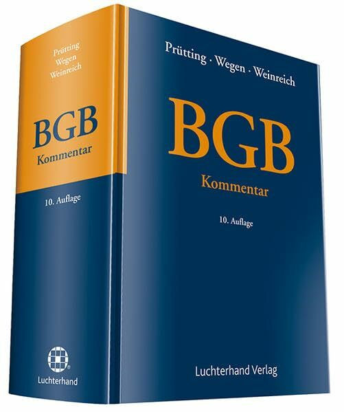 BGB Kommentar BGB Kommentar