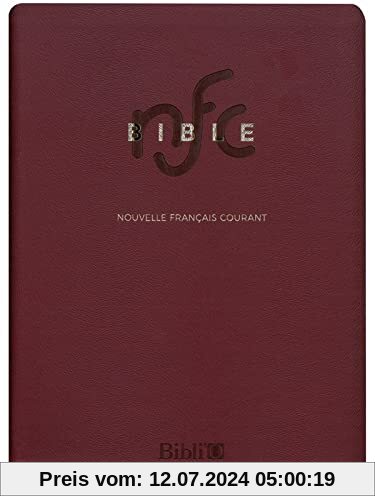BIBLE NOUVELLE Français COURANT AVEC NOTES AVEC DEUTEROCANONIQUES