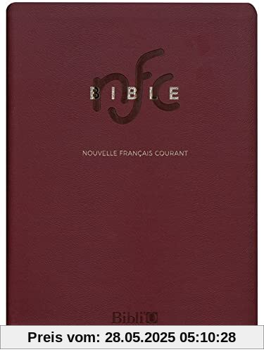 BIBLE NOUVELLE Français COURANT AVEC NOTES AVEC DEUTEROCANONIQUES
