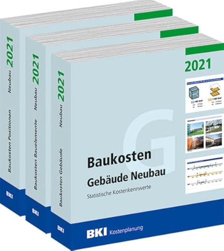 BKI Baukosten Gebäude + Positionen + Bauelemente Neubau 2021 - Kombi Teil 1-3: Statistische Kostenkennwerte von Verlagsgesellschaft Rudolf Müller GmbH &Co. KG