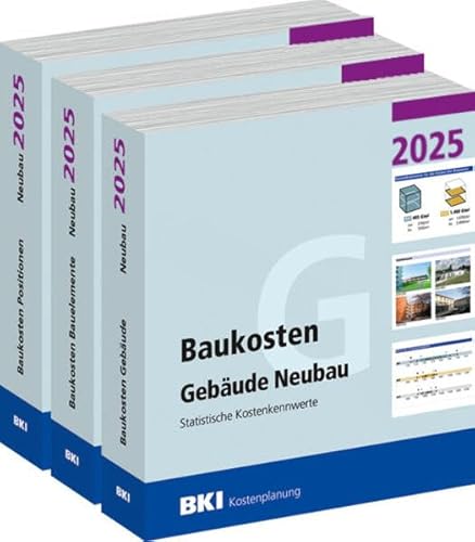 BKI Baukosten Gebäude + Positionen + Bauelemente Neubau 2025 - Kombi Teil 1-3 BKI Baukosten Gebäude + Positionen + Bauelemente Neubau 2025 - Kombi Teil 1-3 von RM Rudolf Müller Medien GmbH & Co. KG