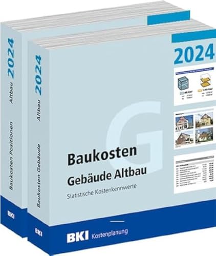 BKI Baukosten Gebäude + Positionen Altbau 2024