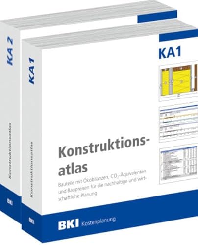 BKI Konstruktionsatlas KA1 + KA2 von RM Rudolf Müller Medien GmbH & Co. KG