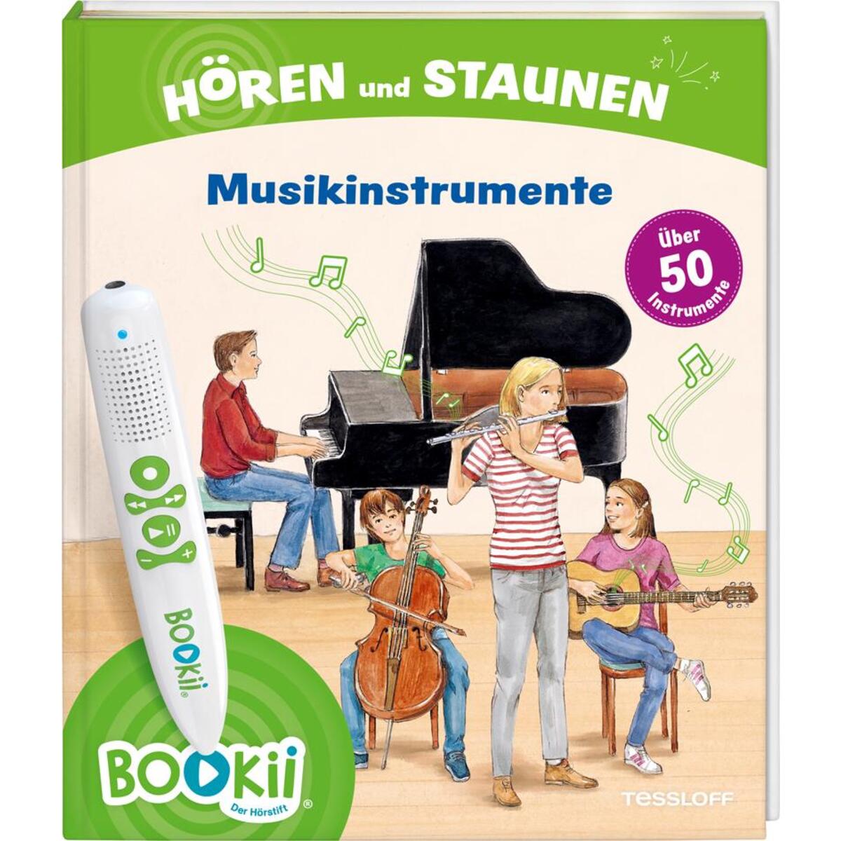BOOKii® Hören und Staunen Musikinstrumente von Tessloff Verlag