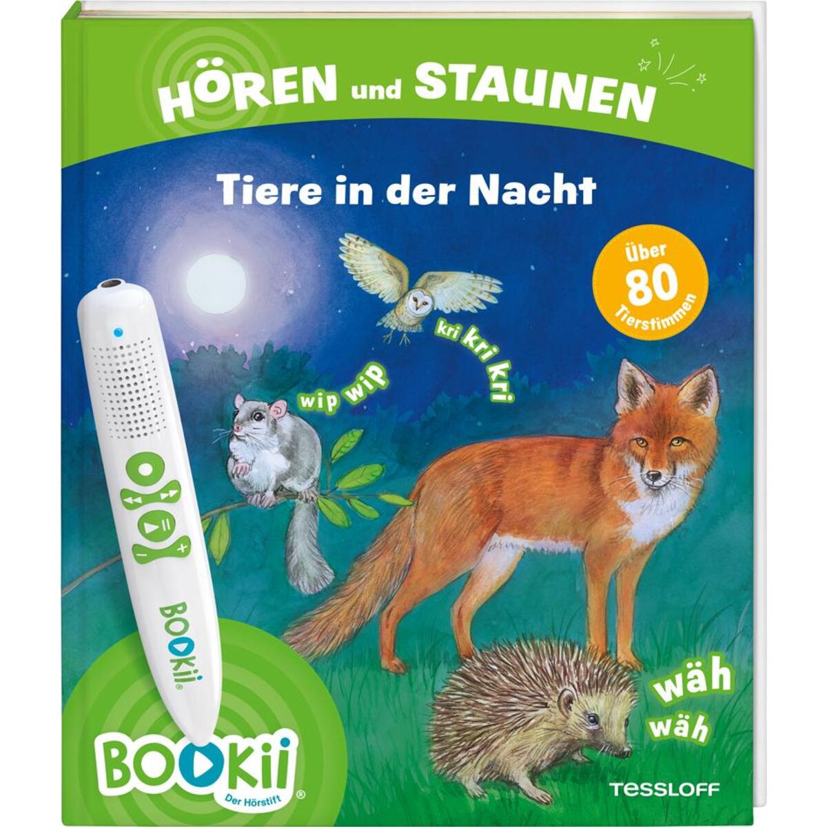 BOOKii® Hören und Staunen Tiere in der Nacht von Tessloff Verlag