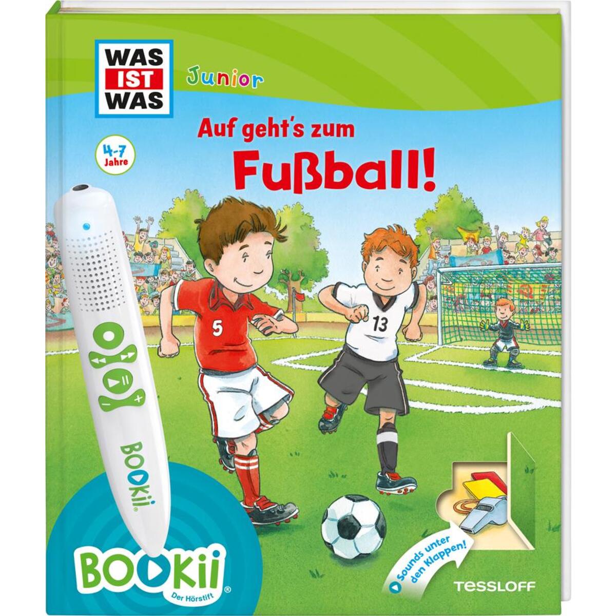 BOOKii® WAS IST WAS Junior Auf geht´s zum Fußball! von Tessloff Verlag