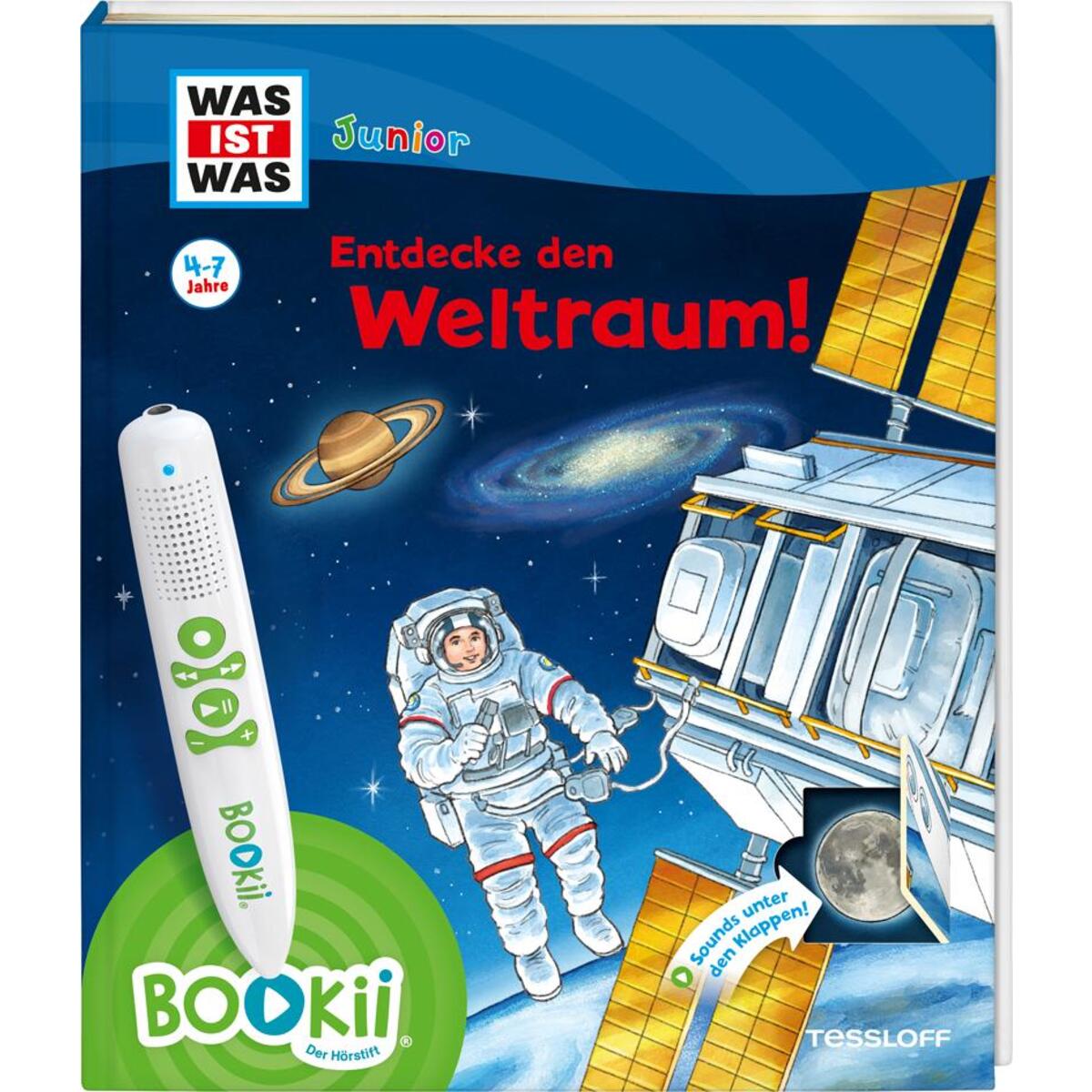 BOOKii® WAS IST WAS Junior Entdecke den Weltraum! von Tessloff Verlag