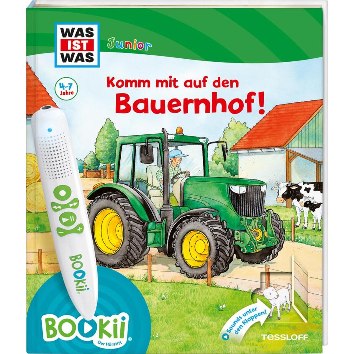 BOOKii® WAS IST WAS Junior Komm mit auf den Bauernhof! von Tessloff Verlag