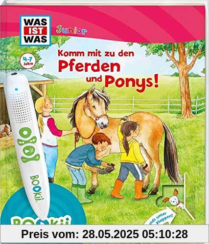 BOOKii® WAS IST WAS Junior Komm mit zu den Pferden und Ponys!: Über 650 Hörerlebnisse und interaktive Spiele! (BOOKii / Antippen, Spielen, Lernen)