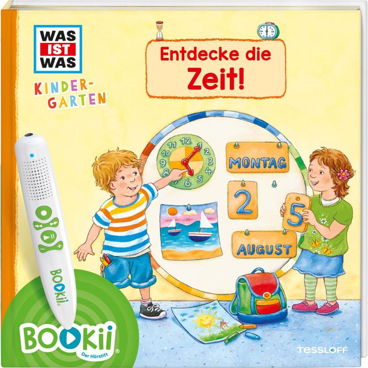 BOOKii® WAS IST WAS Kindergarten Entdecke die Zeit! von Tessloff Verlag
