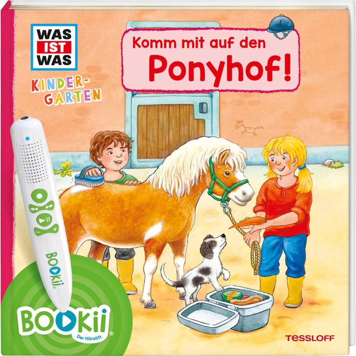 BOOKii® WAS IST WAS Kindergarten Komm mit auf den Ponyhof! von Tessloff Verlag
