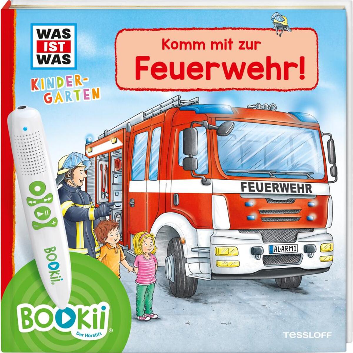 BOOKii® WAS IST WAS Kindergarten Komm mit zur Feuerwehr! von Tessloff Verlag