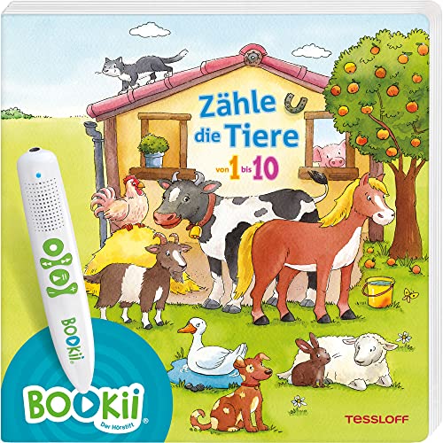 BOOKii® Zähle die Tiere von 1 bis 10: Antippen, Spielen, Lernen (BOOKii / Antippen, Spielen, Lernen) von Tessloff
