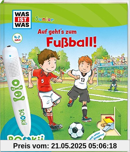 BOOKii WAS IST WAS Junior Auf geht's zum Fußball!: Über 600 Hörerlebnisse und interaktive Spiele! BOOKii WAS IST WAS Junior Auf geht's zum Fußball!: Über 600 Hörerlebnisse und interaktive Spiele!