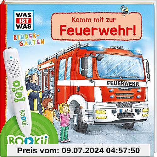 BOOKii WAS IST WAS Kindergarten Komm mit zur Feuerwehr! (BOOKii / Antippen, Spielen, Lernen)