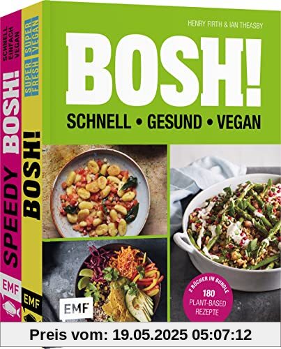 BOSH! – schnell – gesund – vegan: 2 Bücher im Bundle: 180 plant-based Rezepte BOSH! – schnell – gesund – vegan: 2 Bücher im Bundle: 180 plant-based Rezepte