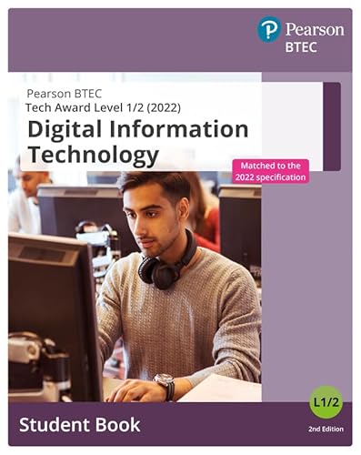 BTEC Tech Award 2022 Digital Information Technology Student Book (BTEC Tech Award IT) von Pearson Education Limited