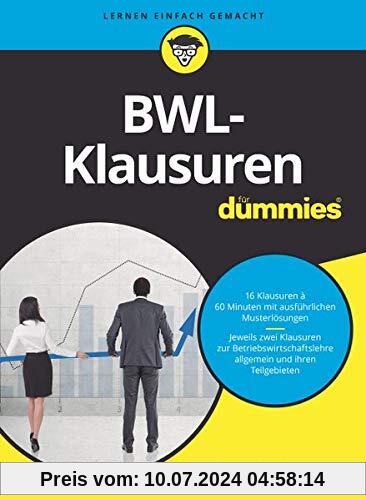 BWL-Klausuren für Dummies