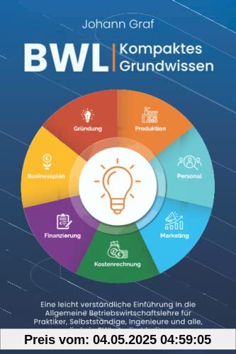 BWL – Kompaktes Grundwissen: Eine leicht verständliche Einführung in die Allgemeine Betriebswirtschaftslehre für Praktiker, Selbstständige, Ingenieure und alle, die kein BWL studiert haben