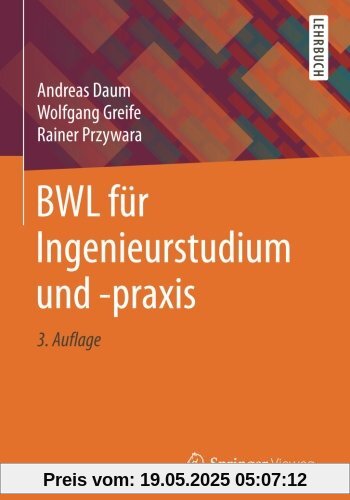 BWL fur Ingenieurstudium und -praxis BWL fur Ingenieurstudium und -praxis