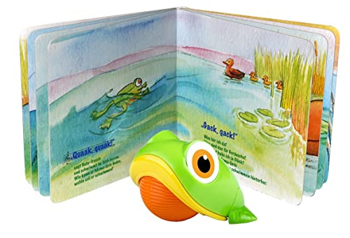 Baby-Frosch und seine Freunde: Bilderbuch mit Frosch-Roller von Voggenreiter Verlag