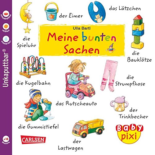 Baby Pixi, Band 24: Meine bunten Sachen