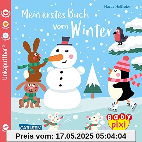 Baby Pixi (unkaputtbar) 126: Mein erstes Buch vom Winter: Ein Bildwörterbuch rund um Winter und Weihnachten für Babys ab 1 Jahr (126)