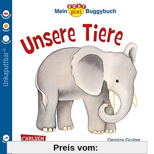 Baby Pixi 44: Mein Baby-Pixi Buggybuch: Unsere Tiere