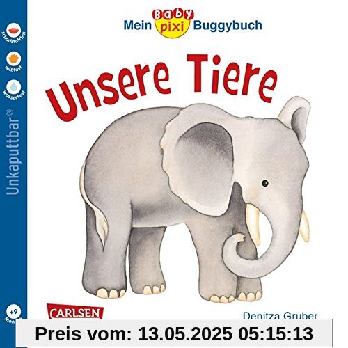 Baby Pixi 44: Mein Baby-Pixi Buggybuch: Unsere Tiere